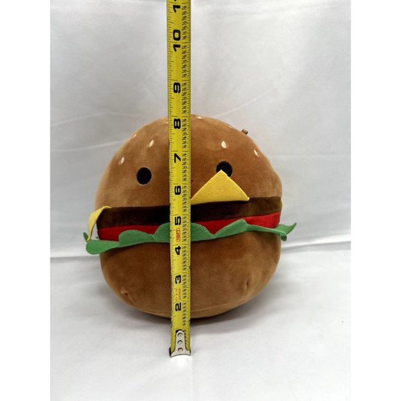 Squishmallow "Carl" the cheesburger, 8" size, kelly toy, plush, cheeseburger - Picture 9 of 10